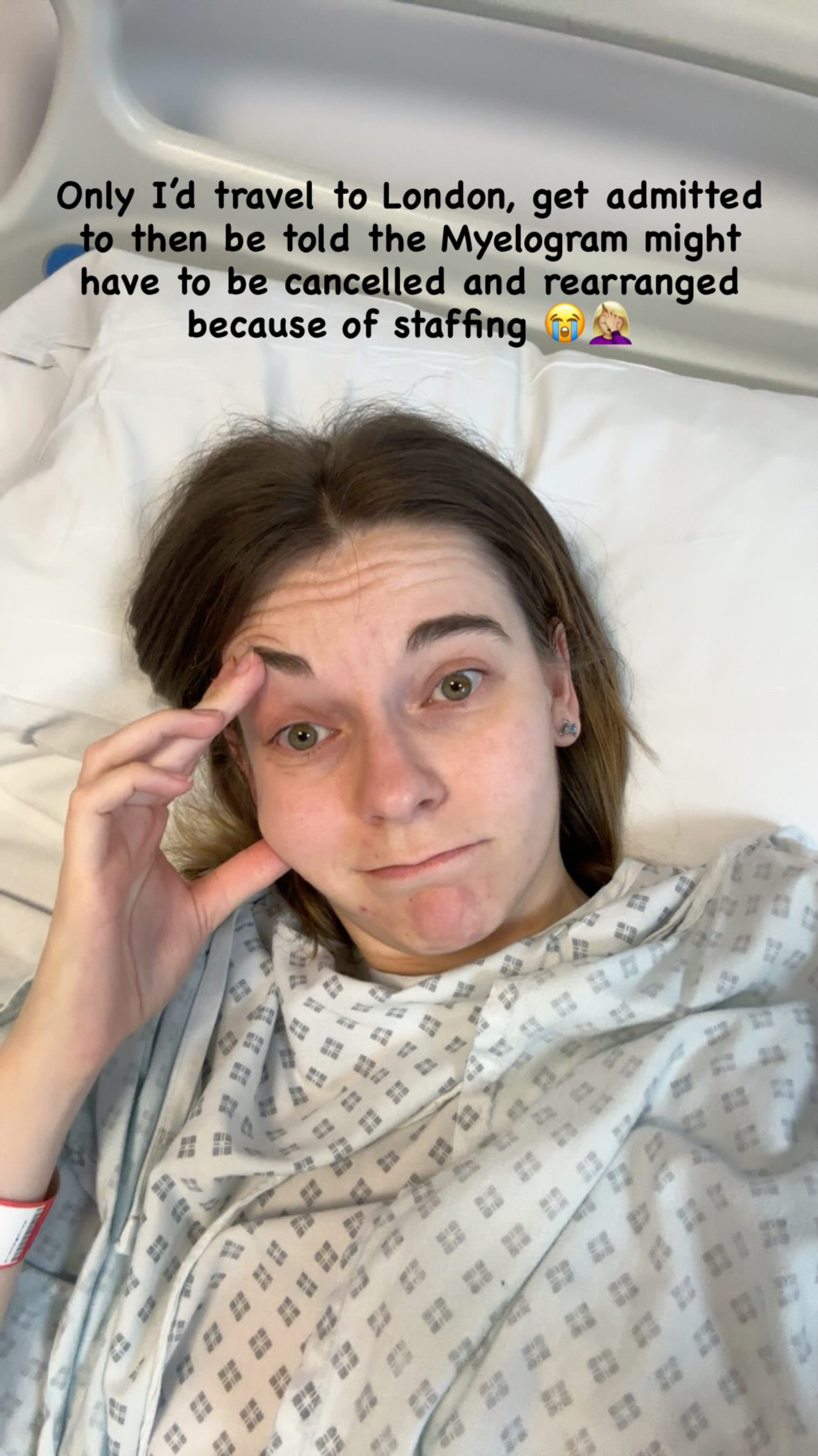 Tugging at me all the time: Spinal needle #6 …